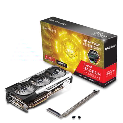 Sapphire Radeon RX 6900 XT Nitro+ Special Edition 16GB GDDR6 256-bit Gaming Graphics Card (11308-03-20G)